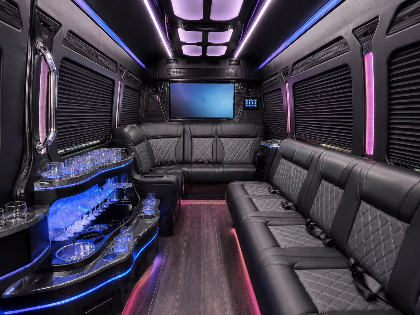 bus rentals for multi day government training conference transportation