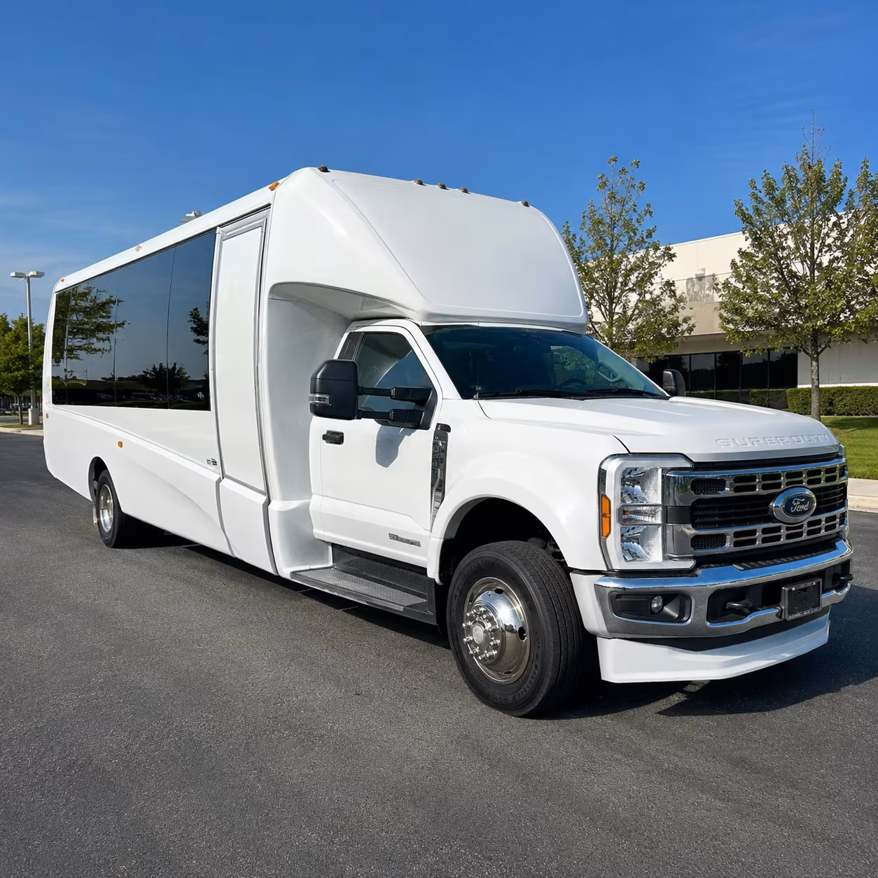 convention and conference shuttle buses at the ranch events complex