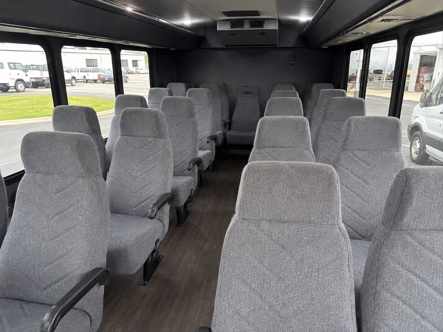loveland 15 passenger minibus inside