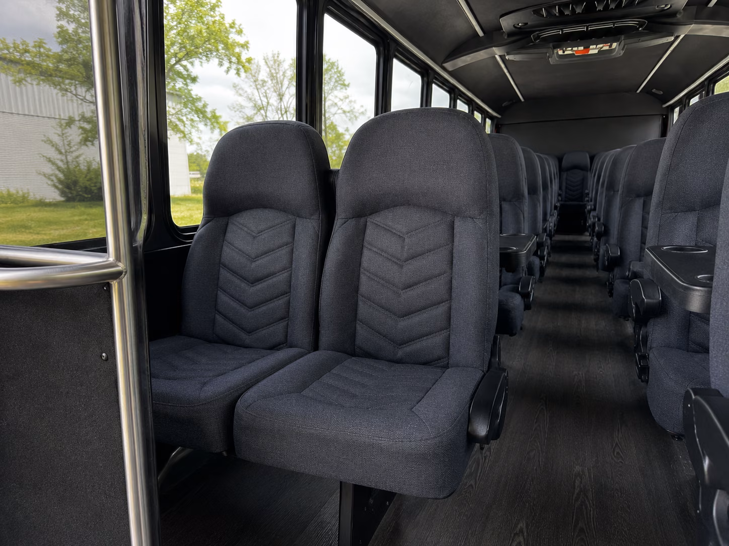 loveland 20 passenger minibus interior