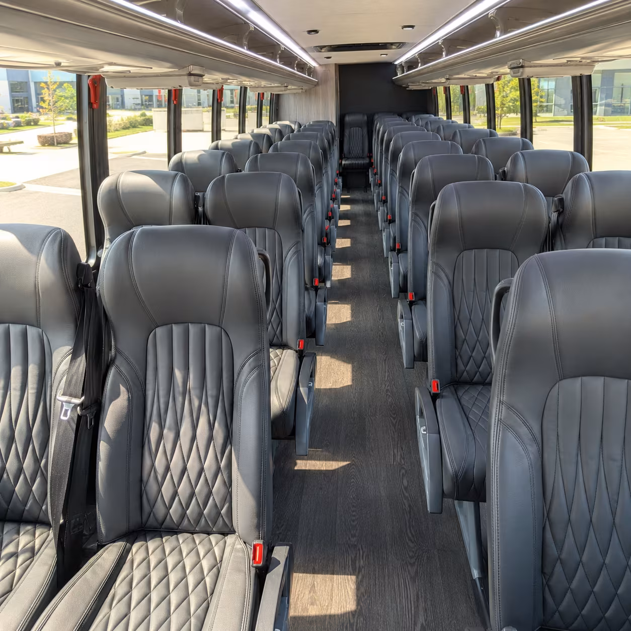 loveland 30 passenger minibus interior