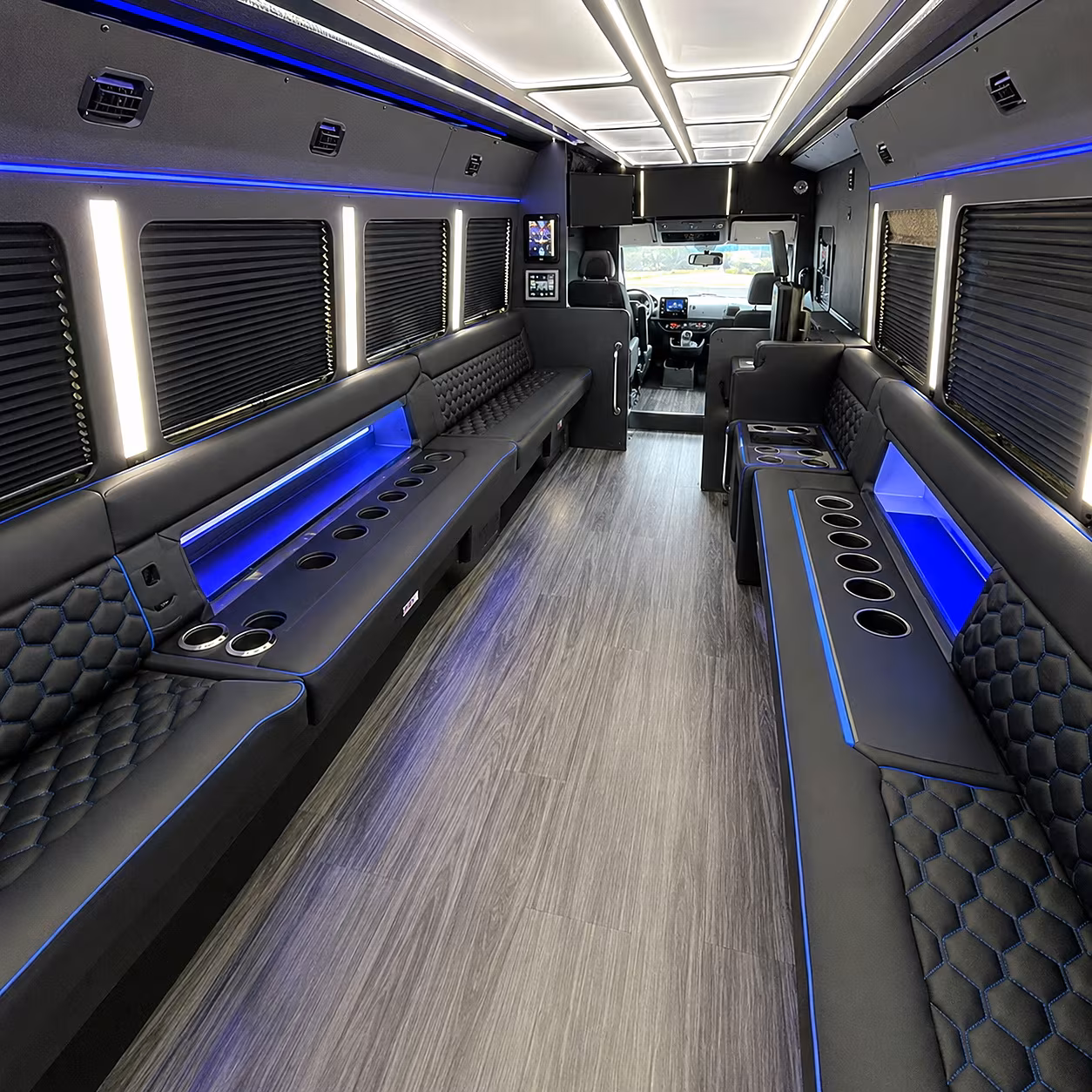 loveland party bus inside