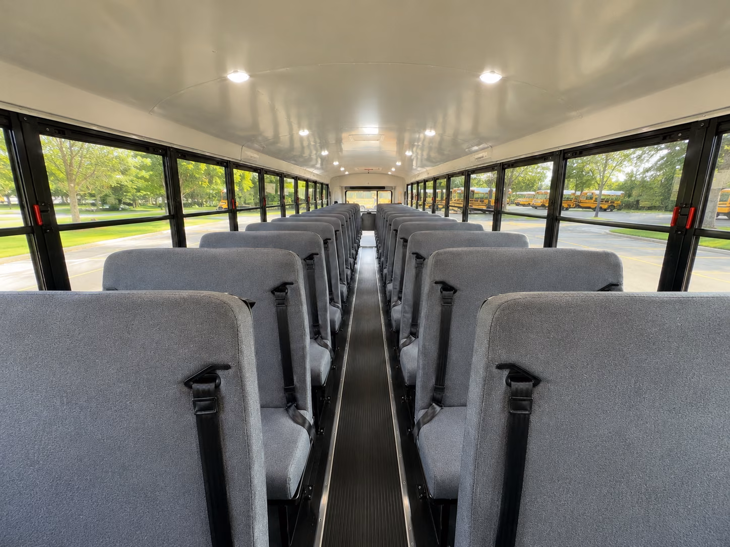 loveland school bus inside