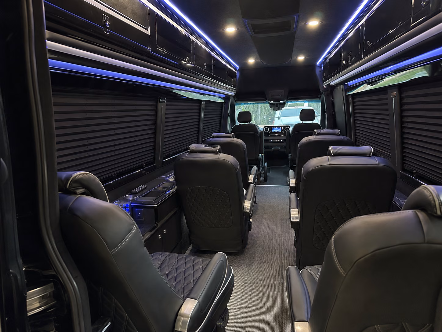 loveland sprinter van with driver interior